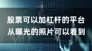 股票可以加杠杆的平台从曝光的照片可以看到