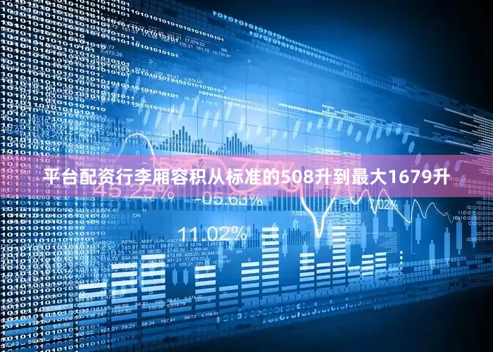 平台配资行李厢容积从标准的508升到最大1679升